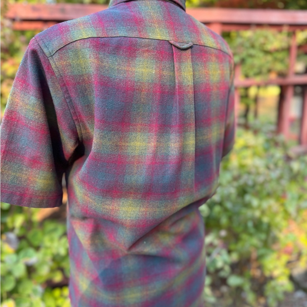 Pendleton Multicolor Plaid Button Down Shirt - image 3